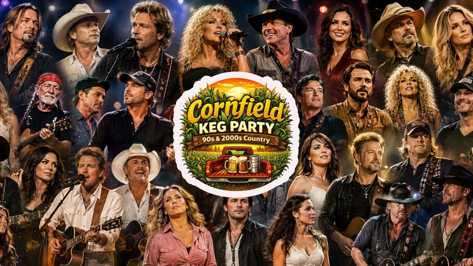 Cornfield Keg Party - performing 90s to 2000s country hits!