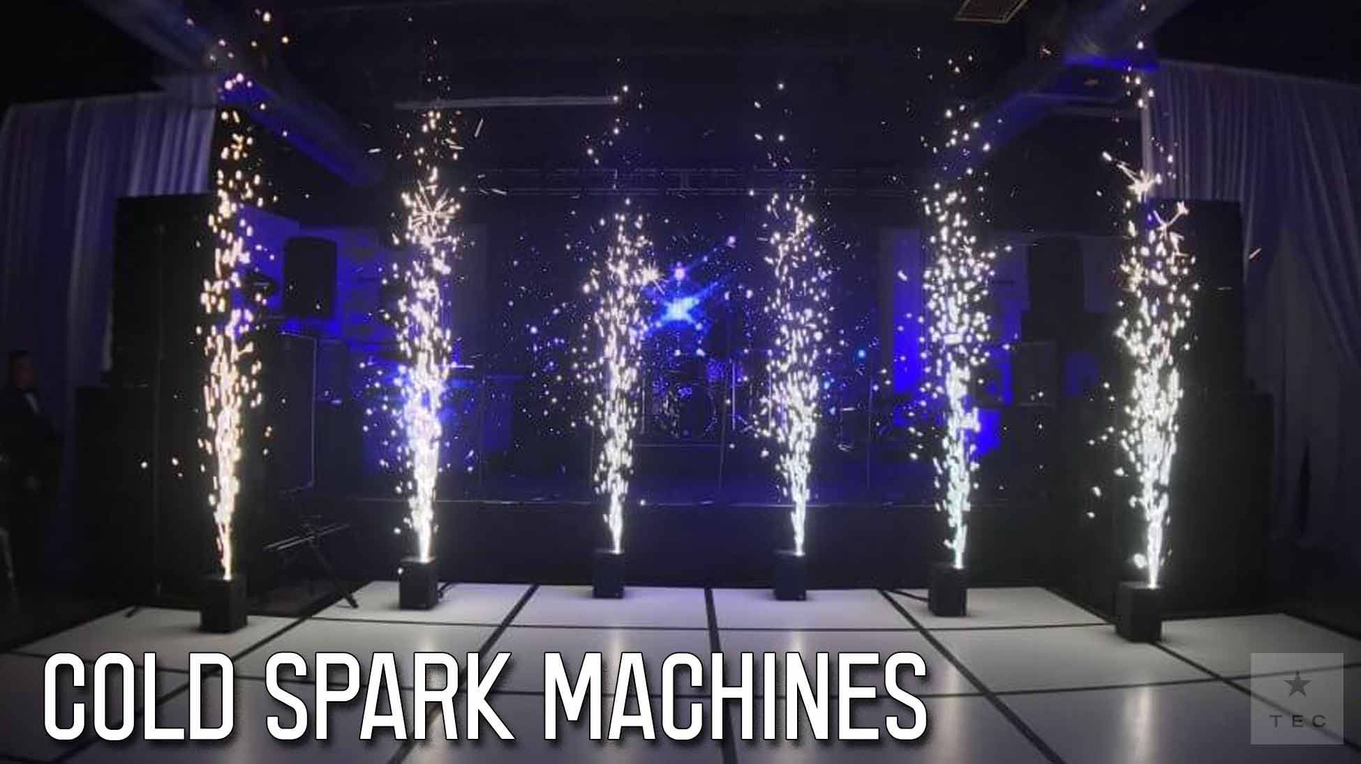 Cold Spark Machines - Available For Any Event