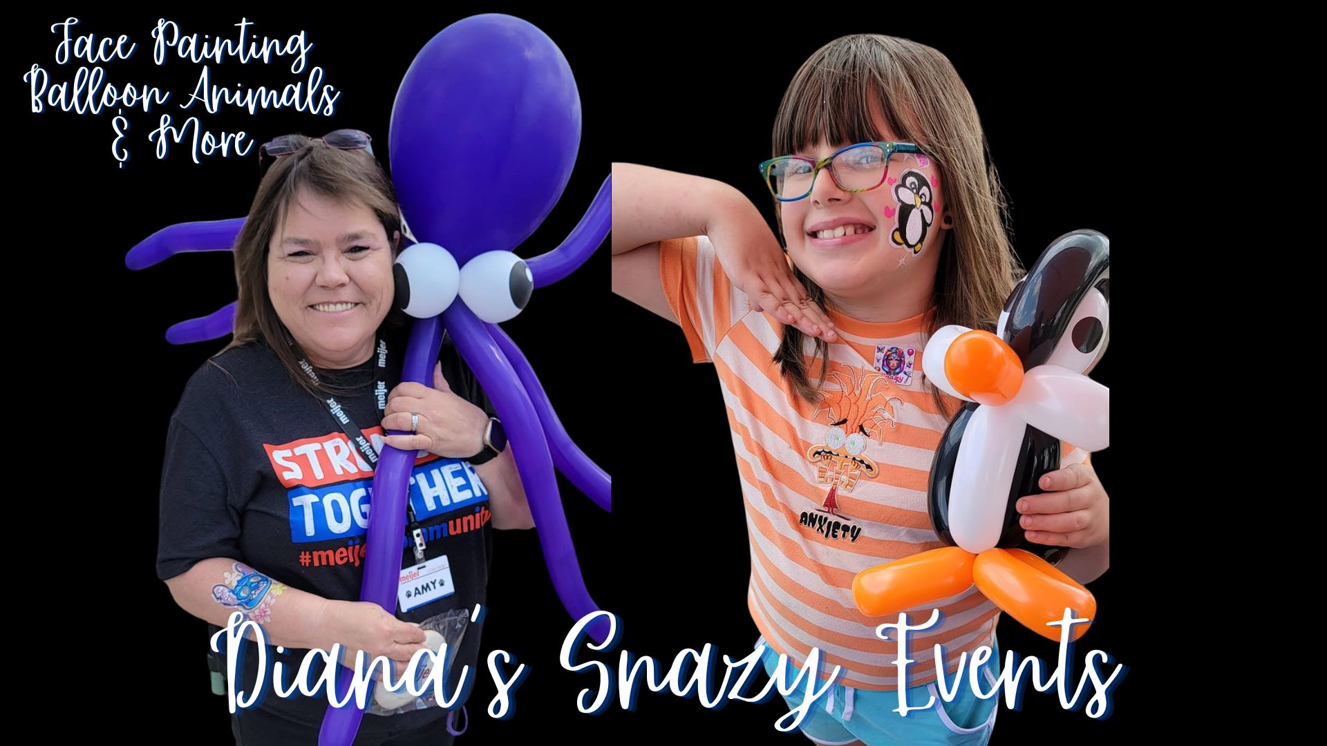 Diana's Snazy Events - Face Painting, Balloon Animals & More
