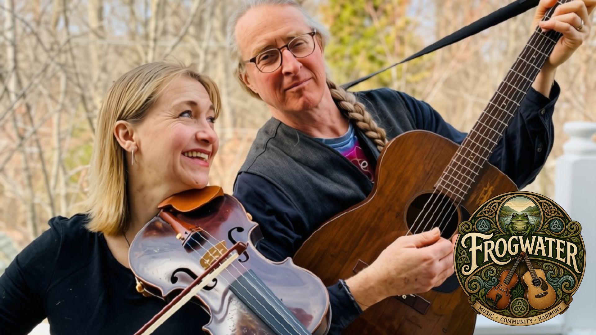 Frogwater - Guitar/Violin Duo / Celtic, Blues, Bluegass