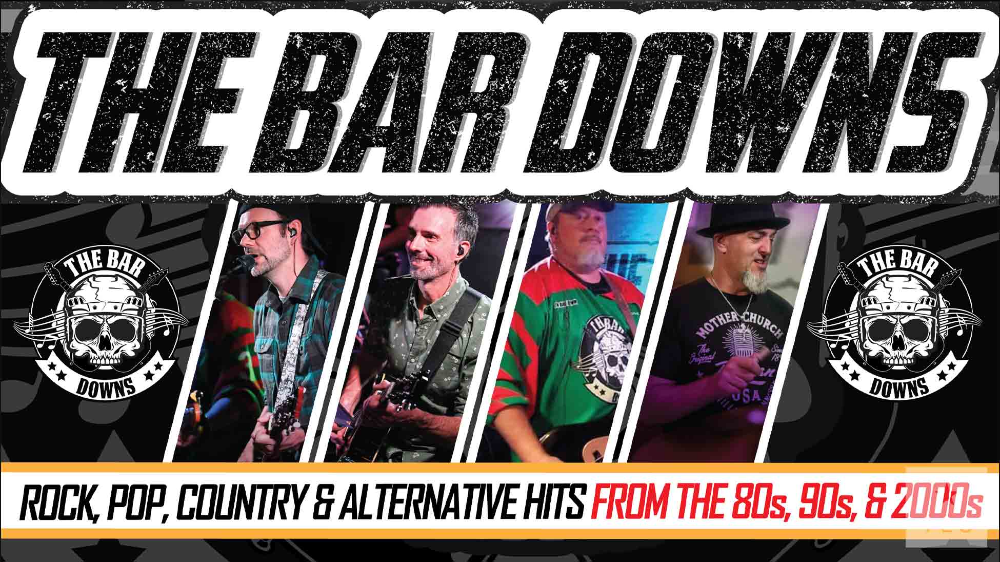 The Bar Downs - 80's to Today. Modern Rock Hits!