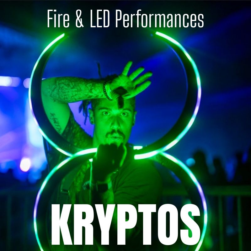 KRYPTOS - Fire & LED Performer