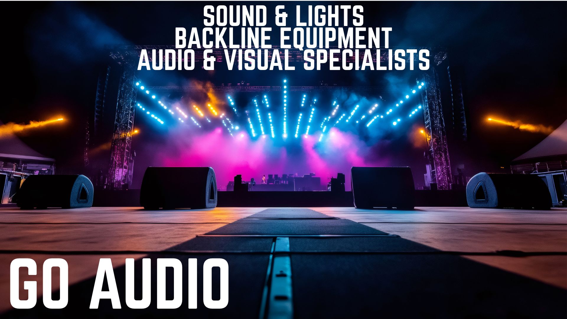 GO AUDIO - All your sound and concert needs! Sound, Instruments, Backline and more!