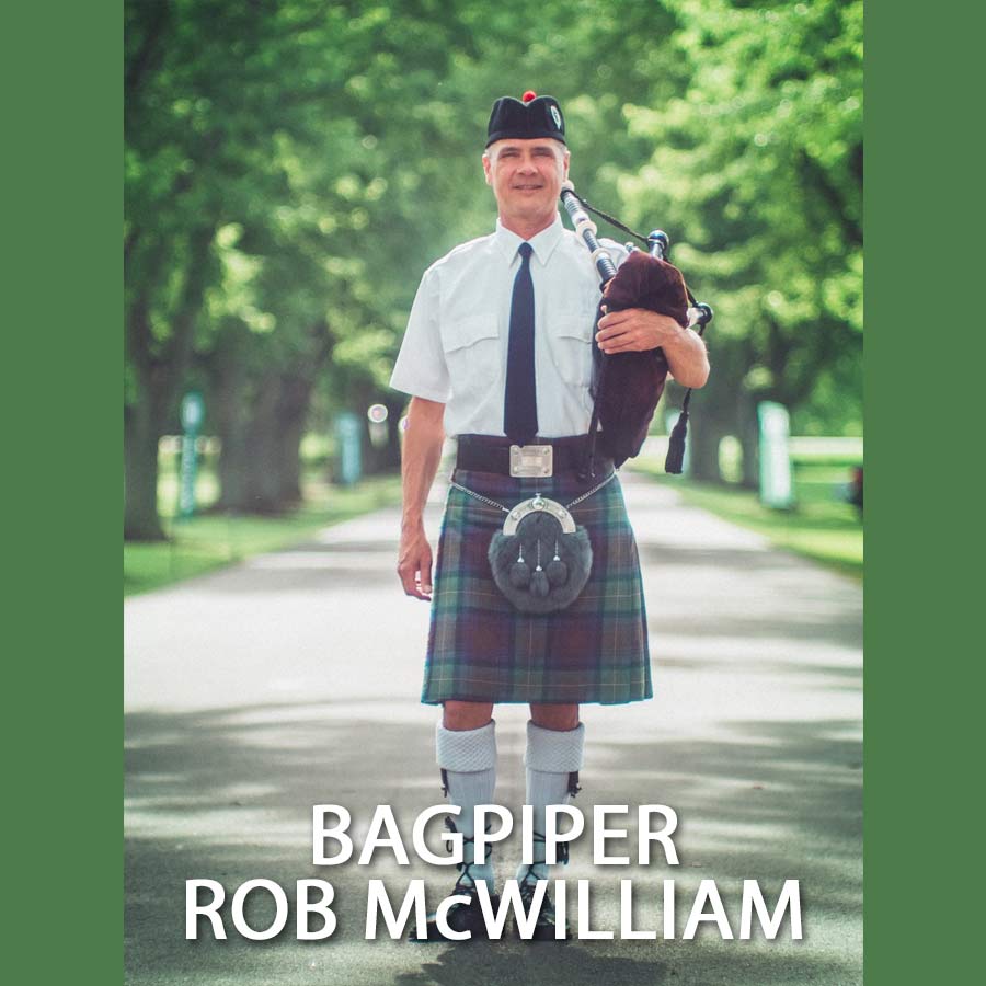Rob McWilliam Bagpiper