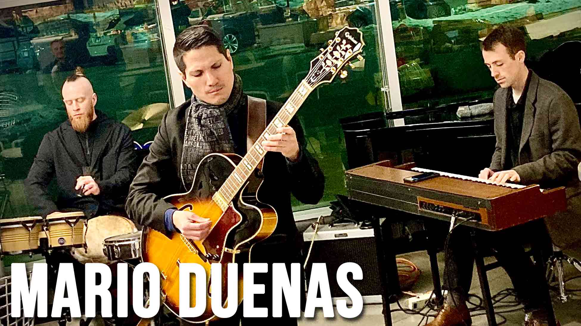 MARIO DUEÑAS Jazz - Solo, Duo, Trio, Combo and more!