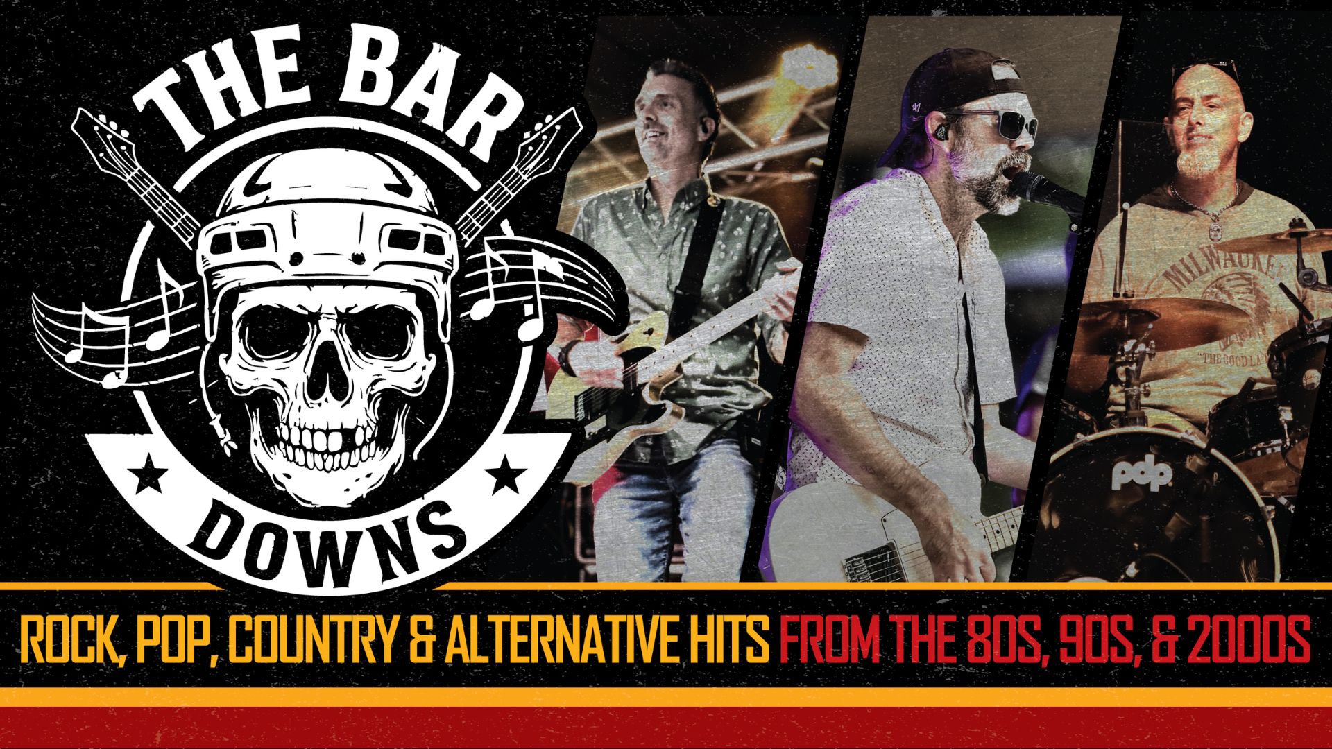 The Bar Downs - 80's to Today. Modern Rock Hits!