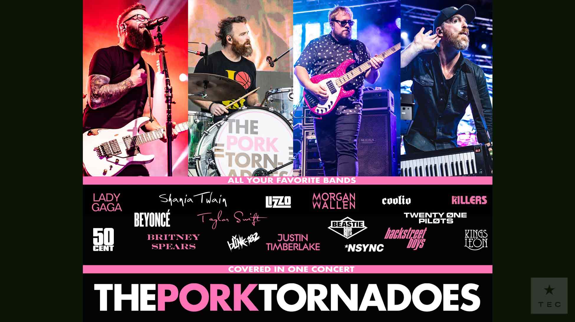 The Pork Tornadoes - The Midwest's favorite party band and Featured In Rolling Stone!
