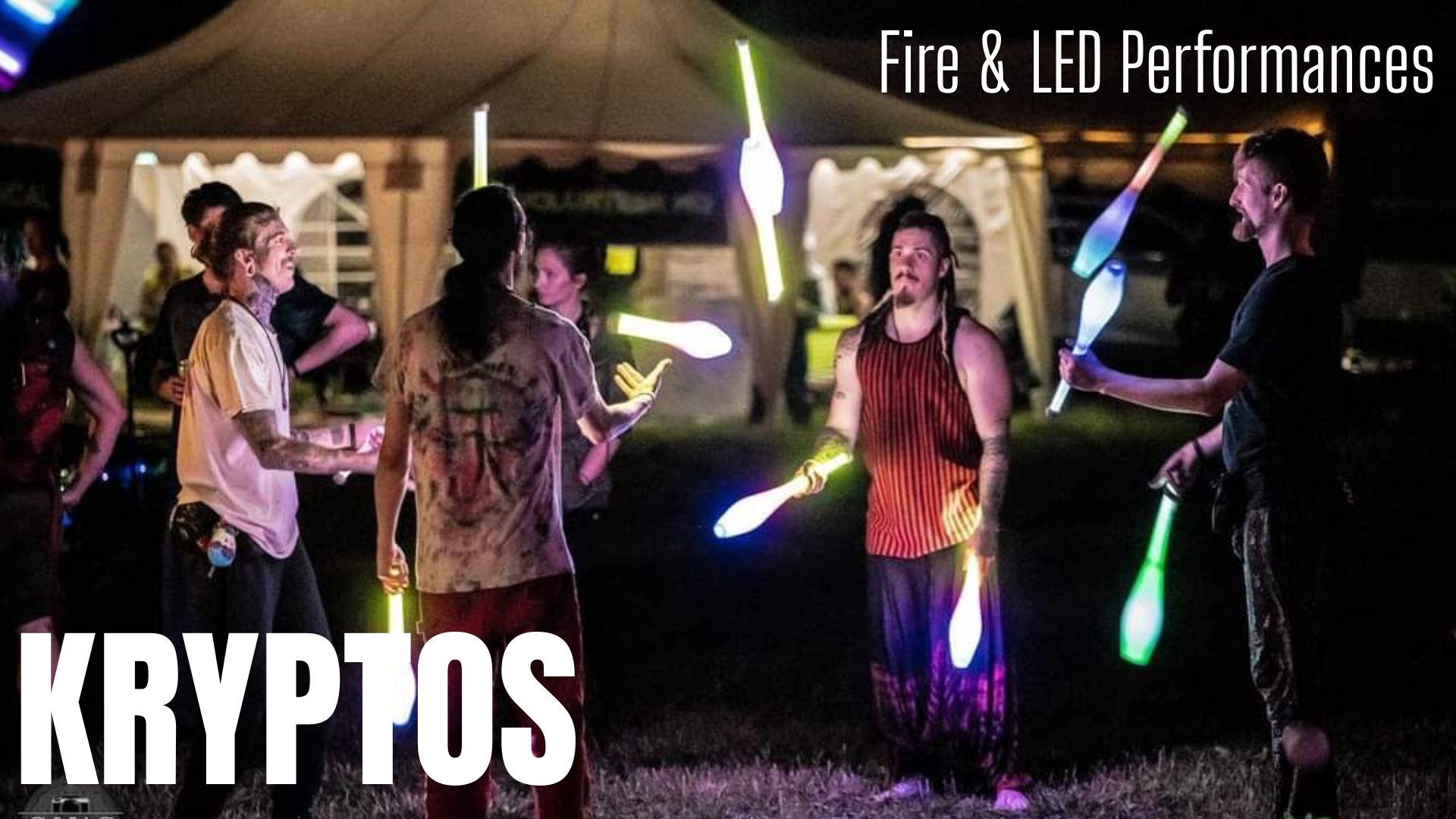 KRYPTOS - Wisconsin's Top Fire & LED Performer / Fully Insured