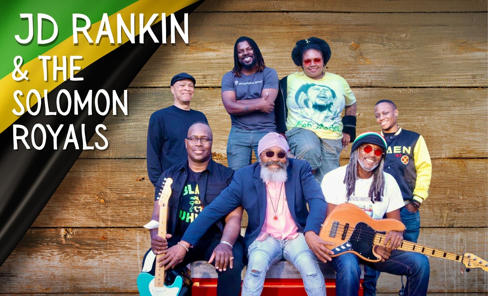 JD Rankin and The Solomon Royals. Milwaukee's Finest Reggae Band!
